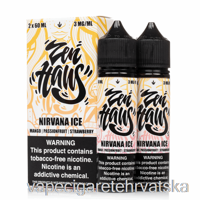 Vape Hrvatska Nirvana Ice - Zen Haus - 120ml 3mg